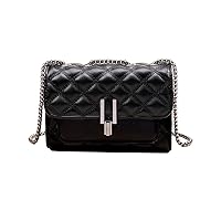 BEMYLV Womens Fashion Handbags Gift Chain Crossbody Bags Quilted Purses Leather Shoulder Bag