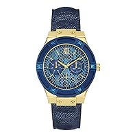 GUESS W0289l3 Gold/Blue One Size