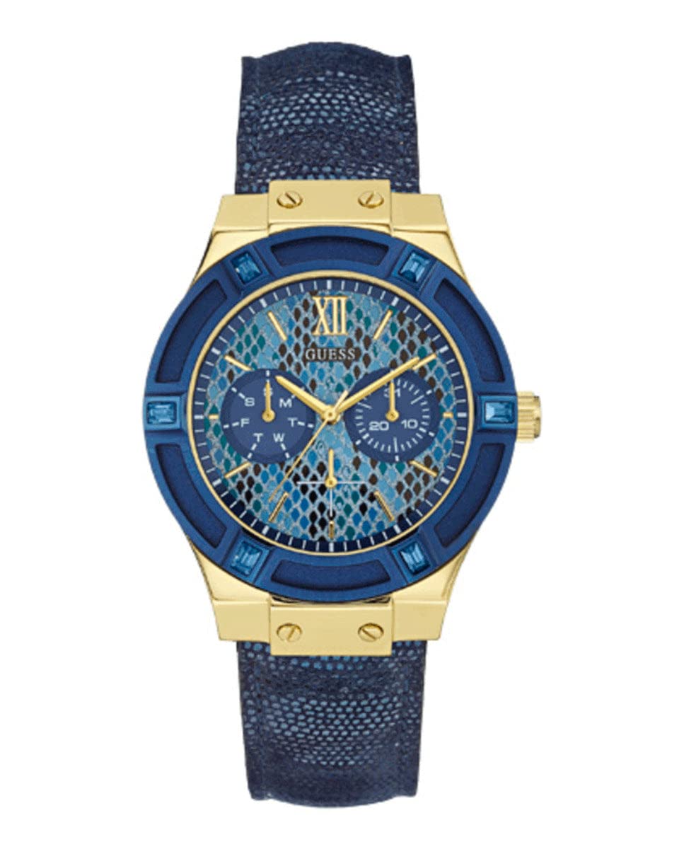 GUESS W0289l3 Gold/Blue One Size
