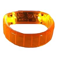 Large LED Light-Up Flashing Bangle Bracelet