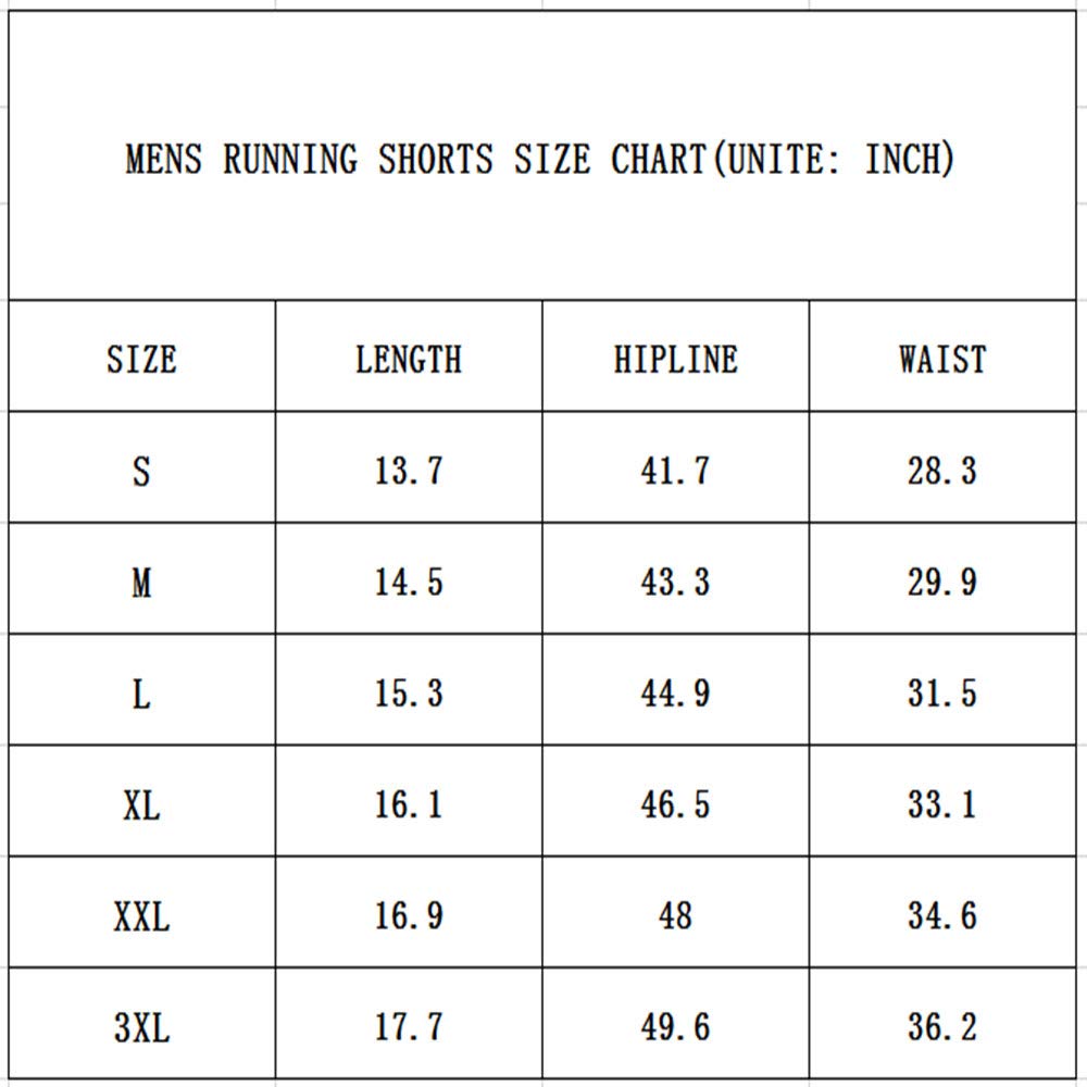 Surenow Mens Running Shorts，Workout Running Shorts for Men，2-in-1 Stealth Shorts，7-Inch Gym Yoga Outdoor Sports Shorts