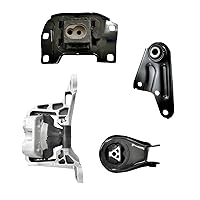 Engine Motor Mount Kit 4Pcs Compatible with Mazda 3 with 5 Speed 2010 2011 2012 2013 2.0L Automatic Transmission A4402 A4405 A4420 A4418