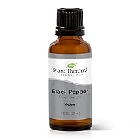 Plant Therapy Black Pepper Essential Oil 30 mL (1 oz) 100% Pure, Undiluted, Therapeutic Grade
