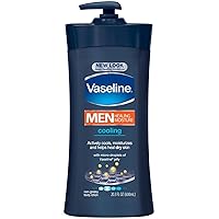 Vaseline Men Healing Moisture Body Lotion - Cooling - 20.3 oz