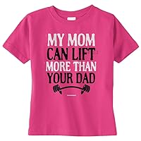 Threadrock Unisex Baby My Mom Can Lift More Than Your Dad Infant T-Shirt