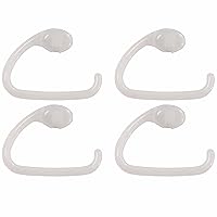 4pk Vacuum Suction Towel Holder Modern Shower Towel Ring Washcloth Hand Bathroom Kitchen Drill Free Holds up to 4lbs Measures 6.75
