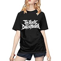 The Black Dahlia Murder Logo Baseball T Shirt Woman's Fashion Tee Summer O-Neck Short Sleeves Tshirt Black