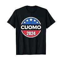 Cuomo Retro Button Style T-Shirt
