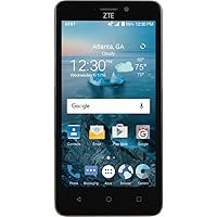 New AT&T ZTE Maven 2 4G LTE with 8GB Memory Cell Phone - Dark Gray