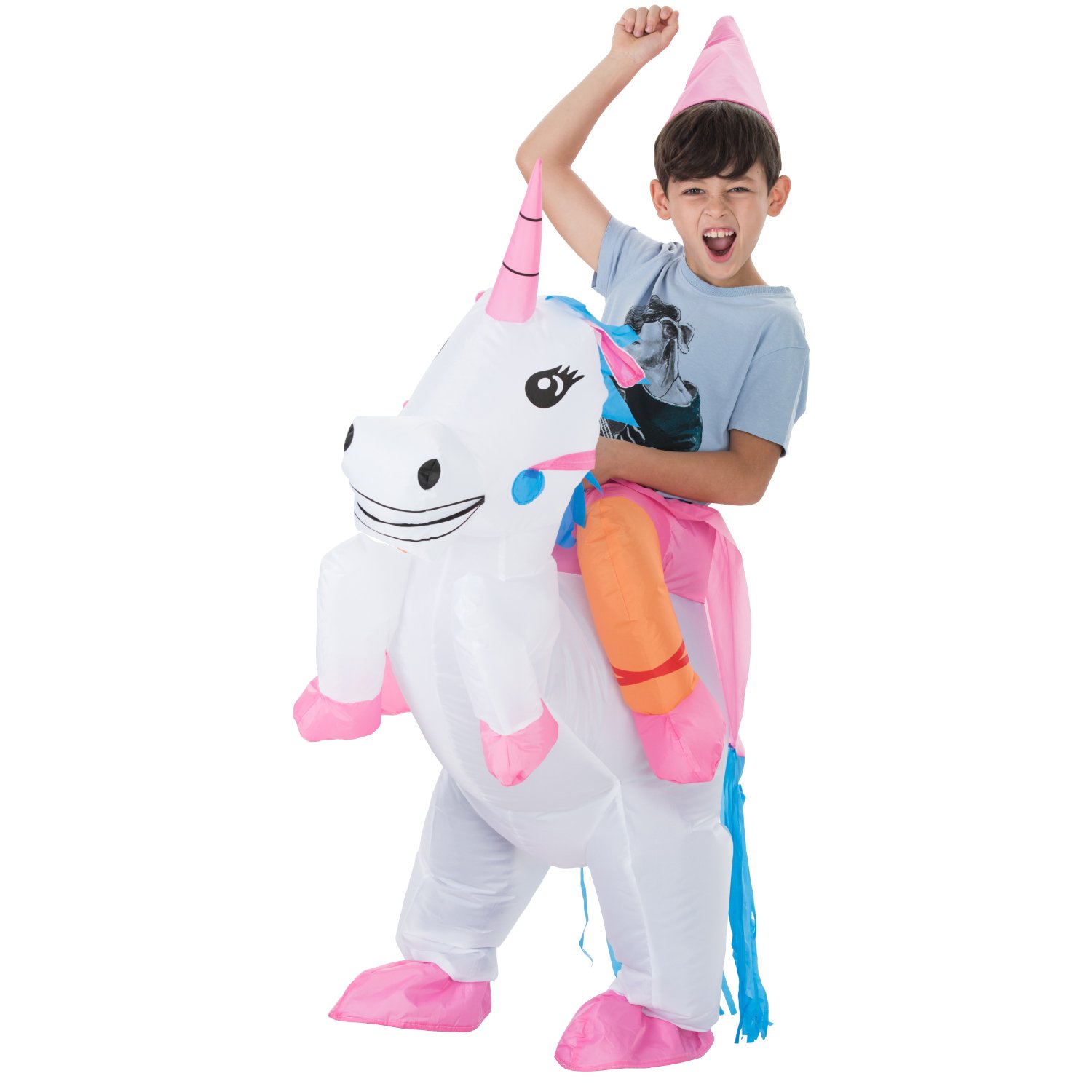 TOLOCO Inflatable Costume, Blow up Costume, Inflatable Unicorn Costume for Adult Kids