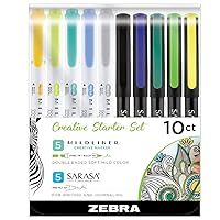 Creative Starter Set,green/blue, 1 Count (Pack of 10)