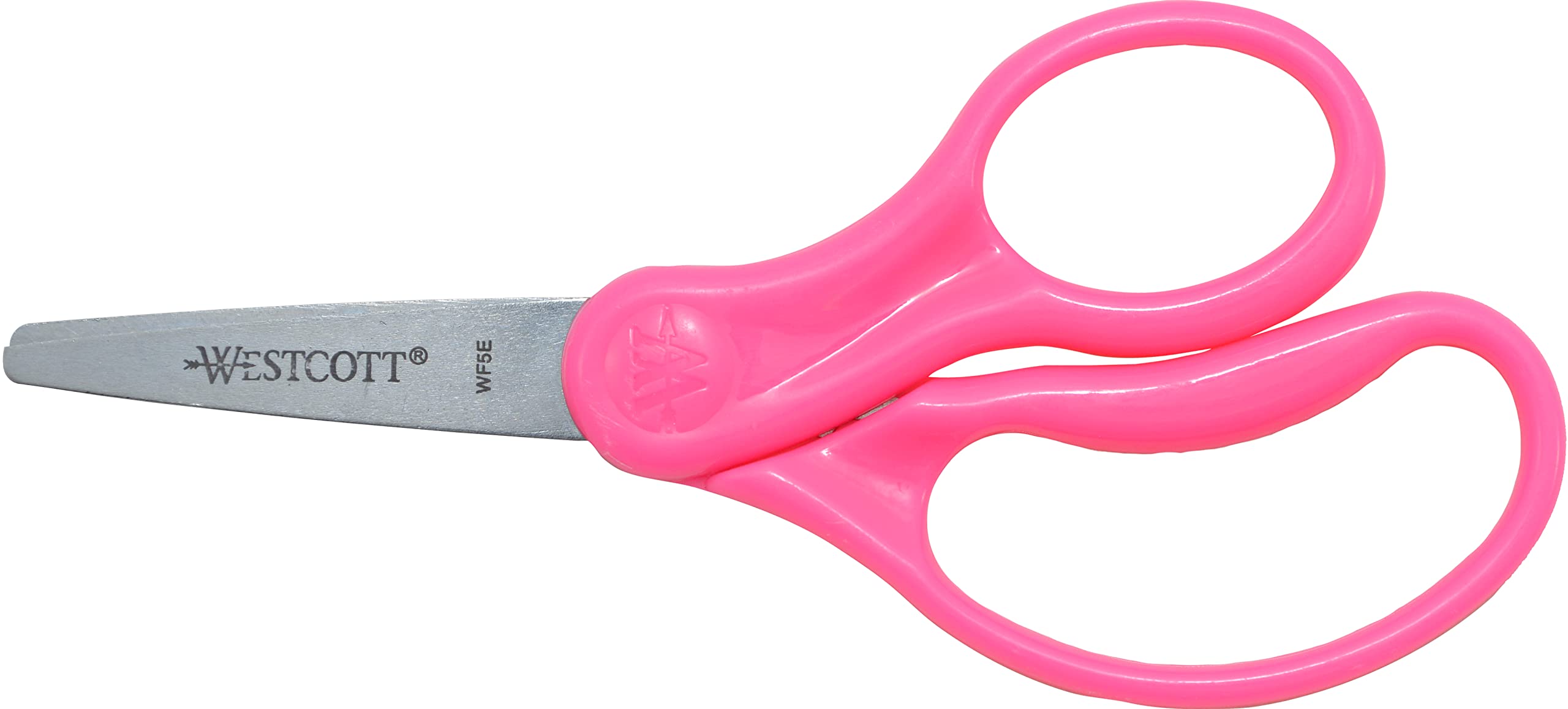 Westcott Scissors For Kids, 5’’ Pointed Safety Scissors, Assorted, 2 Pack (13132)