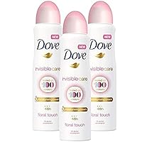 Dove Invisible Care Body Spray, Floral Touch - 250ml / 8.45fl oz (Pack of 3) Dove Invisible Care Body Spray, Floral Touch - 250ml / 8.45fl oz (Pack of 3)