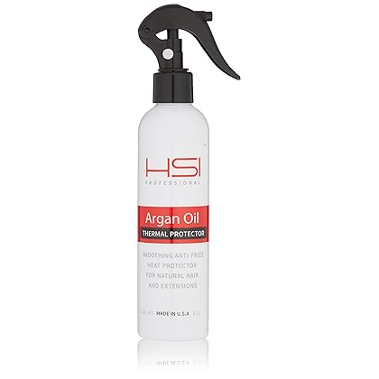 HSI PROFESSIONAL Argan Oil Heat Protector | Protect up to 450º F from Flat Irons