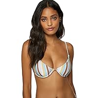O'NEILL Women's Seville Bikini Top - Underwire Swim Top for Women - Bathing Suit Top with Adjustable Straps