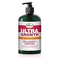 Difeel Ultra Growth Basil & Castor Oil Pro Growth Conditioner 12 oz. Difeel Ultra Growth Basil & Castor Oil Pro Growth Conditioner 12 oz.