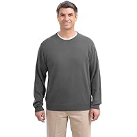 Men's Pure Cashmere Pullover Sweater, Grey, S