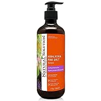 Shampoo,Organic Lavender & Marula Oil With Himalayan Pink Salt, Soothing & Moisturizing, Daily Care For All Hair Types - 17 fl oz