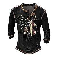 Men's Graphic Shirt 3D Printed Casual Wear Long Sleeve Fashion Design Clothing