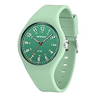 Analog Unisex Watches Waterproof Sports Watches for Nurse Medical Professionals, Women, Men, Students - Various Colors, Luminouse Easy Read Dial, Silicone Strap Womens Watch