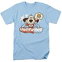 Popfunk Classic Underdog Flying Logo Retro Cartoon T Shirt & Stickers