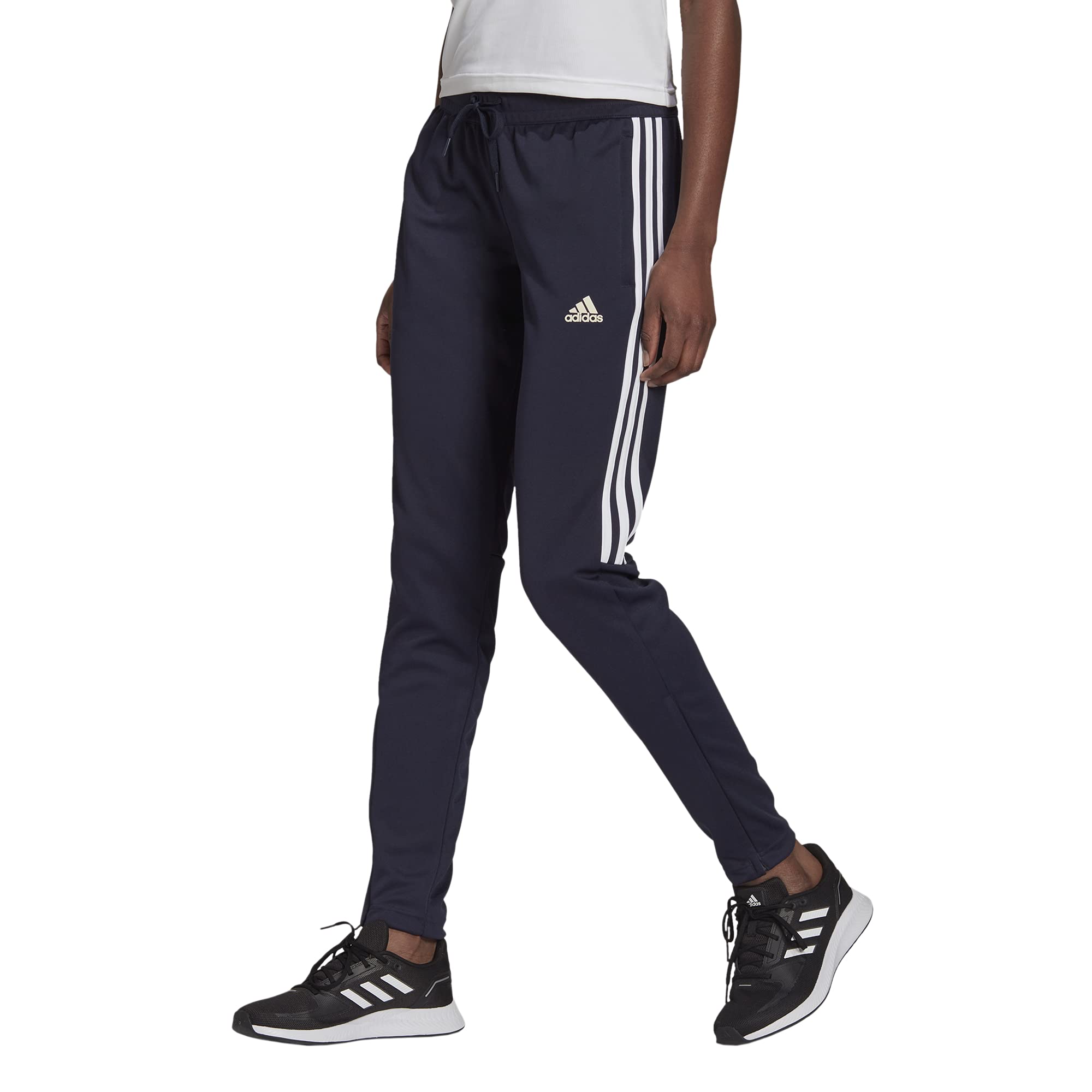 adidas Women's Aeroready Sereno Cut 3-Stripes Slim Tapered Tracksuit Bottoms