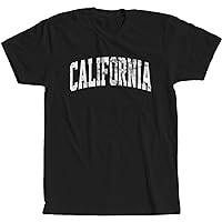 California T-Shirt Retro Vintage College Style