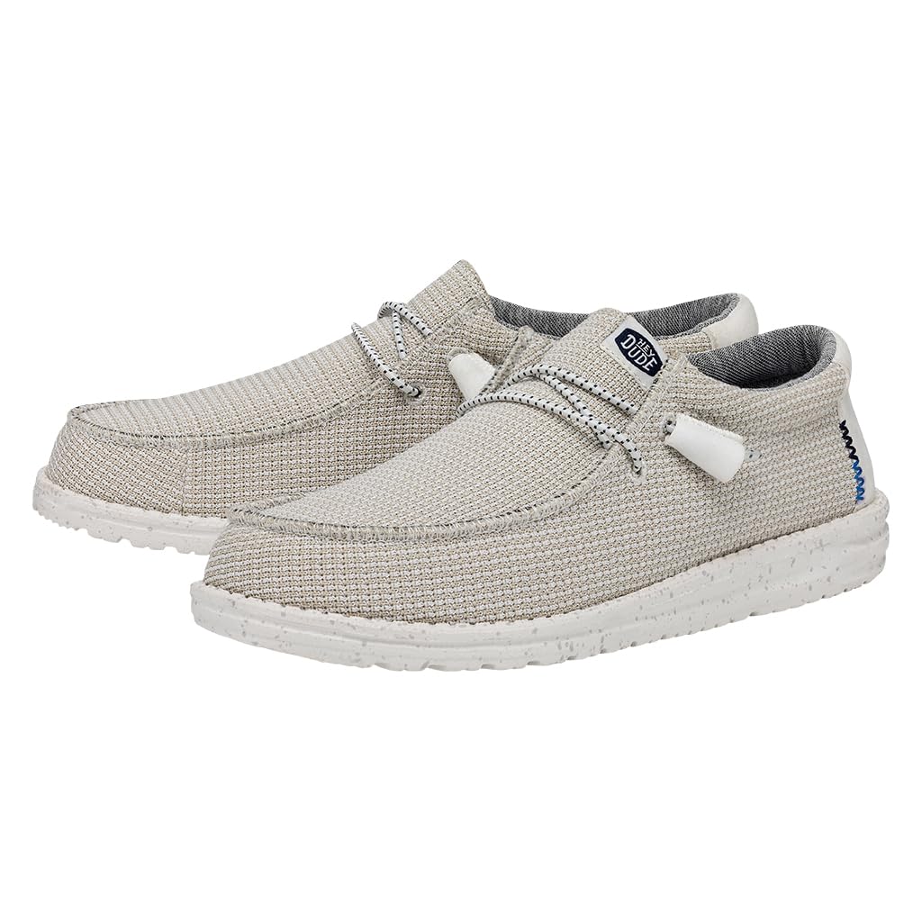 Hey Dude Wally Sport Mesh | Men's Shoes | Men's Slip On Loafers | Comfortable & Light-Weight