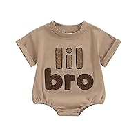 Infant Boys Girls Short Sleeve Letter Cartoon Printed Pullover Romper Newborn Sweatshirt Baby Bodysuit 9