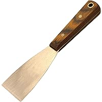 30 mm Spackle Putty Knife Hand Scraper Tool | Non-Sparking Aluminum Bronze Paint Scraper and Drywall Knife