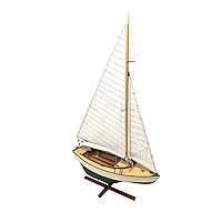 GAWEGM Wood Ship Model Kits for Adults to Build - Scale 1/100 1840 Halcon  Baltimore Ship Wooden Model Kit, with Brass Upgrade Accessories, for