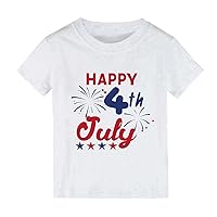 Youth Long Sleeve Shirts Toddler Boys 4th of July T Shirts American Flag Shirt Kids Boys Athletic Sleeveless