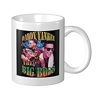 Daddy Rapper Yan%kee Eco-Friendly Ceramic Mug Interesting Art Coffee Milk Tea Cup Office Household Decorative Water Cup Gift for Lovers