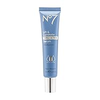 No7 Lift & Luminate Triple Action Face Serum - Collagen Peptide Anti Wrinkle Serum + Brightening Emblica & Vitamin C Face Serum + Pro Retinol Skin Firming Hyaluronic Acid & Hibiscus (30ml)