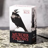 Murder of Crows Tarot,Fortune Telling Game,Divination Tools for All Skill Levels,Guidebook,Divination Cards