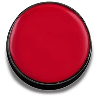 Mehron Makeup Color Cups | Stage, Foundation, Face Paint, Body Paint, Halloween | Face Paint Makeup | Greasepaint .5 oz (14 g) (Clown Red)
