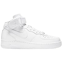 Air Force 1 '07 Mid Women's Shoe Adult DD9625-100 (White/WHI), Size 7