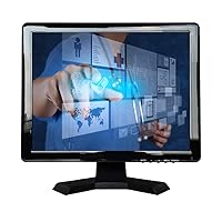 17'' inch PC Monitor 1280x1024 VESA 75x75 Desktop Driver Free Capacitive Touch Screen Display for POS Industrial Medical Equipment with Built-in Speaker AV BNC VGA HDMI-in USB Ports W170PT-59C