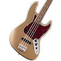 Fender Vintera 60s Jazz Bass, Firemist Gold, Pau Ferro Fingerboard