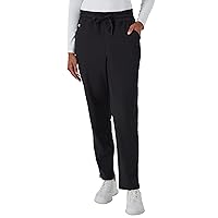 Hanes Womens Comfort Fit Scrub Pants, Moisture-Wicking Healthcare Scrubs For Women, 3 Pockets