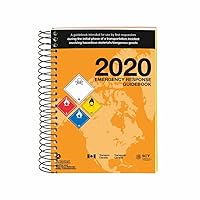 2020 Emergency Response Guidebook (ERG) - English - 4 inch x 5.5 inch (Pocket Size),Spiral Bound - J.J.Keller and Associates - Helps Satisfy 49 CFR 172.602 DOT Requirement