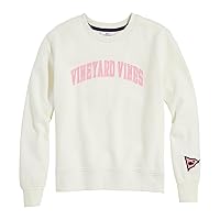 vineyard vines Girls' Relaxed Crewneck Sweatshirt