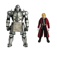 threezero Fullmetal Alchemist: Brotherhood - FigZero Edward & Alphonse Elric 1:6 Scale Action Figure Set