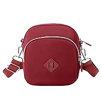 Shoulder Tote Bag Casual Nylon Floral Shoulder Bag For Women Crossbody Bag Messenger Bags Mini Shoulder Bag