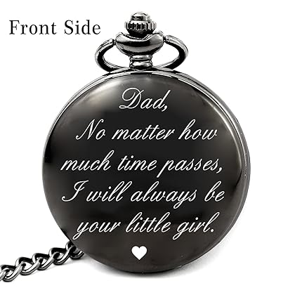 Dad Gifts for Fathers Day Birthday Gifts, Dad No Matter How Much Times Passes I Will Always Be Your Little Girl