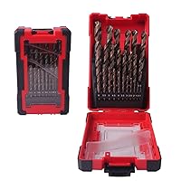 25PCS HSS-CO Cobalt Drill Bit for Hardened Metal Stainless Steel Drilling Bits Set 1.0~13mm Power Tools Accessories