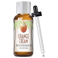 Good Essential – Professional Orange Cream Fragrance Oil 30ml for Diffuser, Candles, Soaps, Lotions, Perfume 1 fl oz