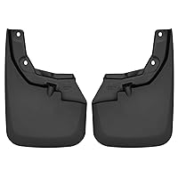 Front Mud Guards | 2016 - 2023 Toyota Tacoma with OEM Fender Flares - Black, 2 Pc. | 56941
