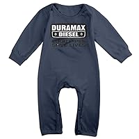 Duramax Quotes Baby Onesie Romper Jumpsuit Newborn Baby Clothes Navy