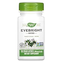 Nature's Way Eyebright Herb, 860 mg per Serving, 100 VCaps